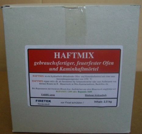 FIRETEK HaftMix  Haftmrtel  2 kg Standbeutel